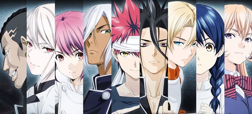 Shokugeki no Soma Temporada 2 lista Número de Episódios