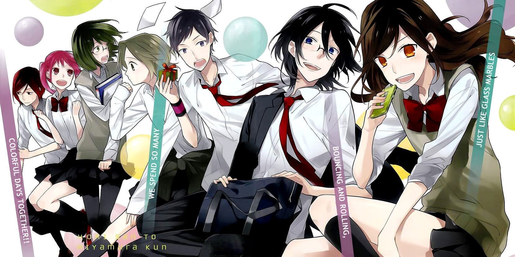 Horimiya – Anime revela Poster Promocional com Personagens