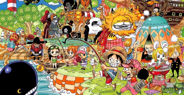 One Piece Historias Da Capa De Capitulos Recebem Livros Ptanime