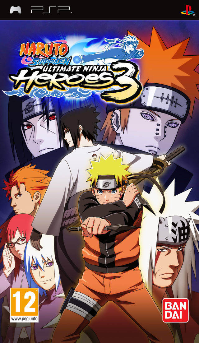 Naruto Shippuden Ultimate Ninja Heroes 3 Analise Psp