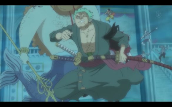 One Piece Episódio 538 - The Straw Hats Defeated?! Hordy Gains Control of the Ryugu Palace!