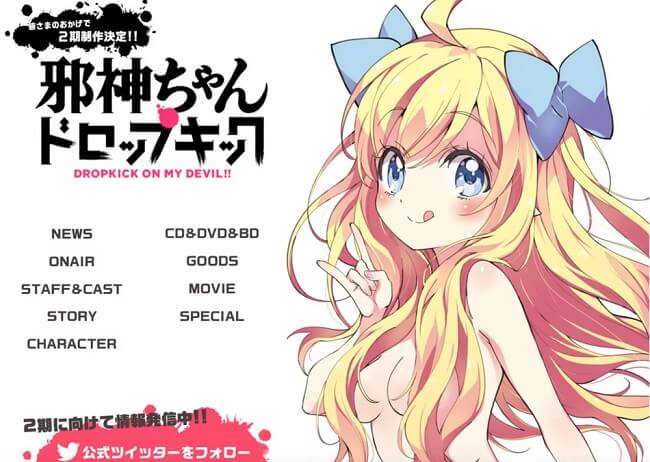 Jashin-chan Dropkick - Anime vai receber Segunda Temporada