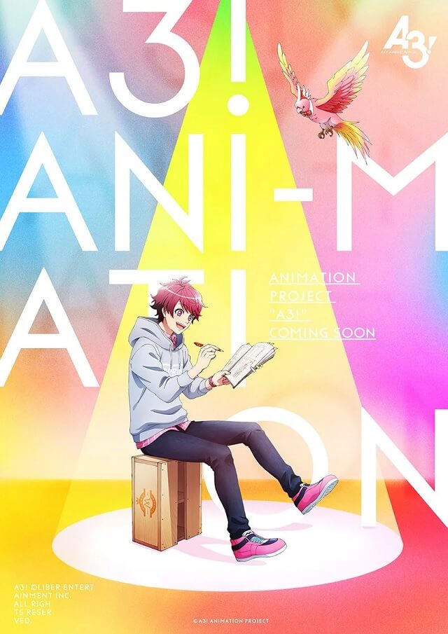 A3! - Anime revela Vídeo Teaser e Poster