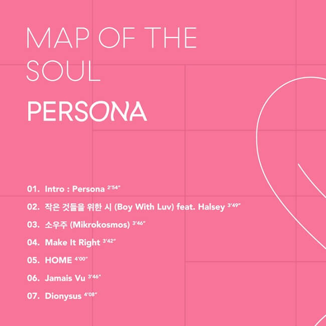 BTS - Map of the Soul: Persona Análise — ptAnime