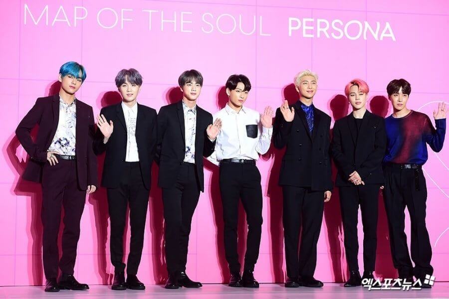 BTS entram para o Guinness com 'Map of the Soul: Persona' | "Map of the Soul: Persona" nos Melhores Álbuns do Reino Unido