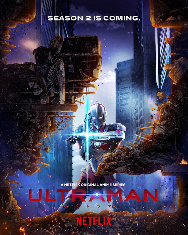 ULTRAMAN – Adaptação Anime recebe Segunda Temporada