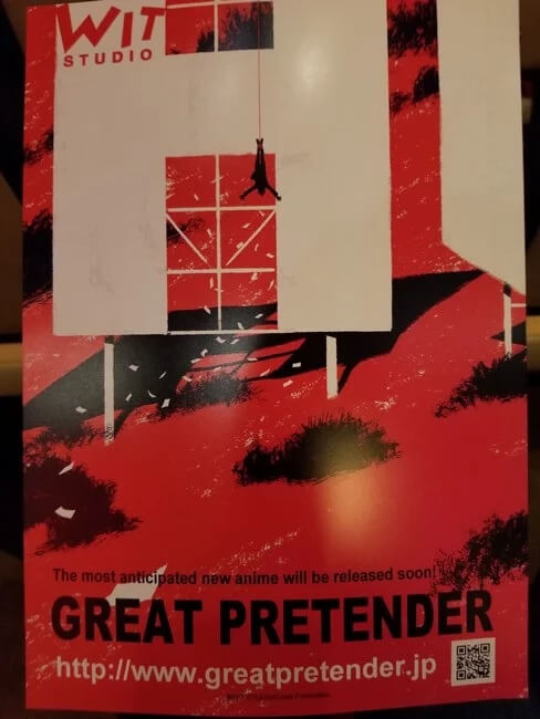 WIT Studio revela Novo Anime 'Great Pretender' para 2020