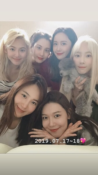 Girls Generation partilham Fotos de Reunião Surpresa