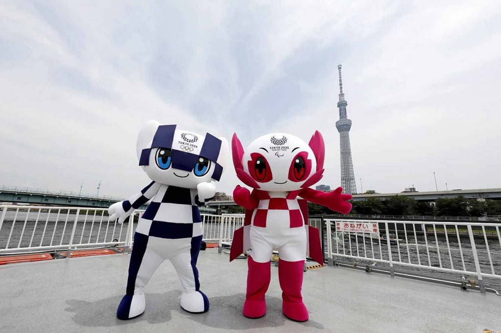 Mascotes dos jogos olímpicos 2020 Tóquio
