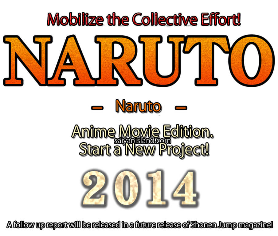 Décimo filme de Naruto em 2014!