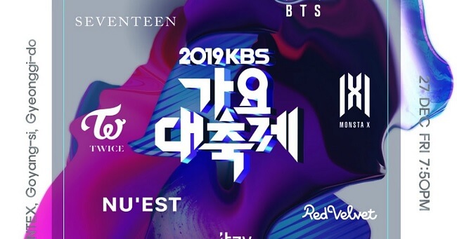 Atuações no KBS Song Festival 2019