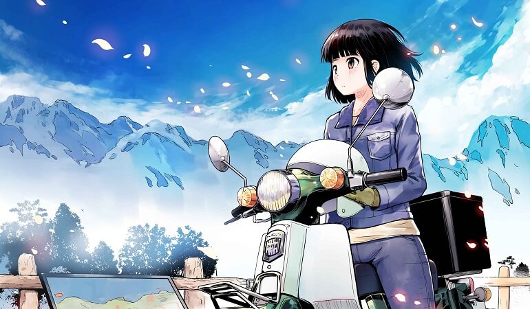 Super Cub - Light Novel receberá Anime