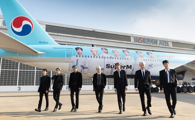 SuperM nomeados Embaixadores Globais da Korean Air — ptAnime