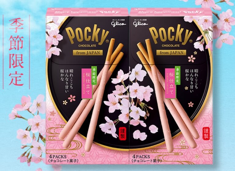 Pocky lança Edição Limitada de Sakura e Matcha