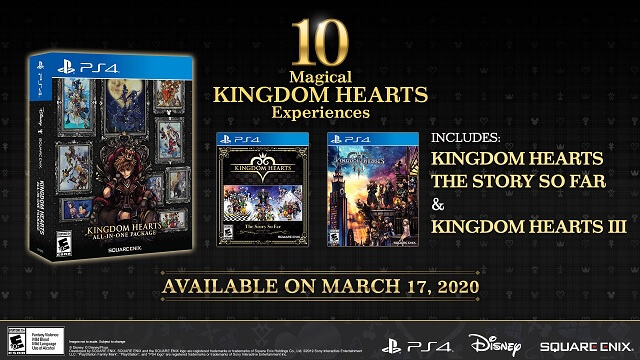 Kingdom Hearts recebe Edição física de All-In-One Package