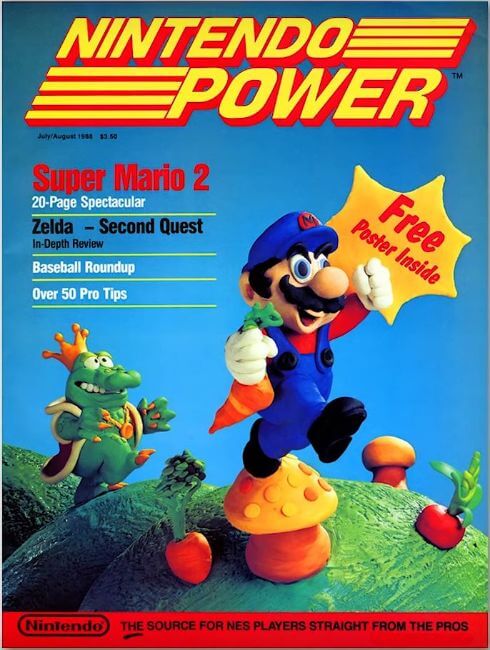 Nintendo Power - Capa de julho de 1988