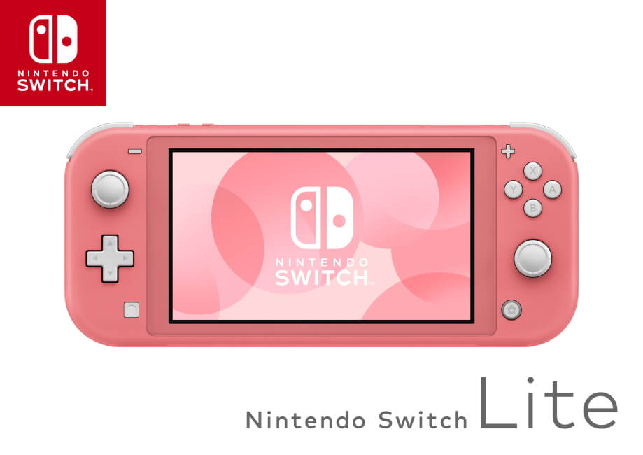 Nintendo Switch Lite - Cor Rosa Coral