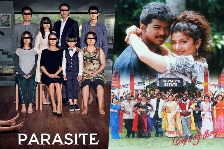 Parasite acusado de Plágio pelo Filme Indiano 'Minsara Kanna'