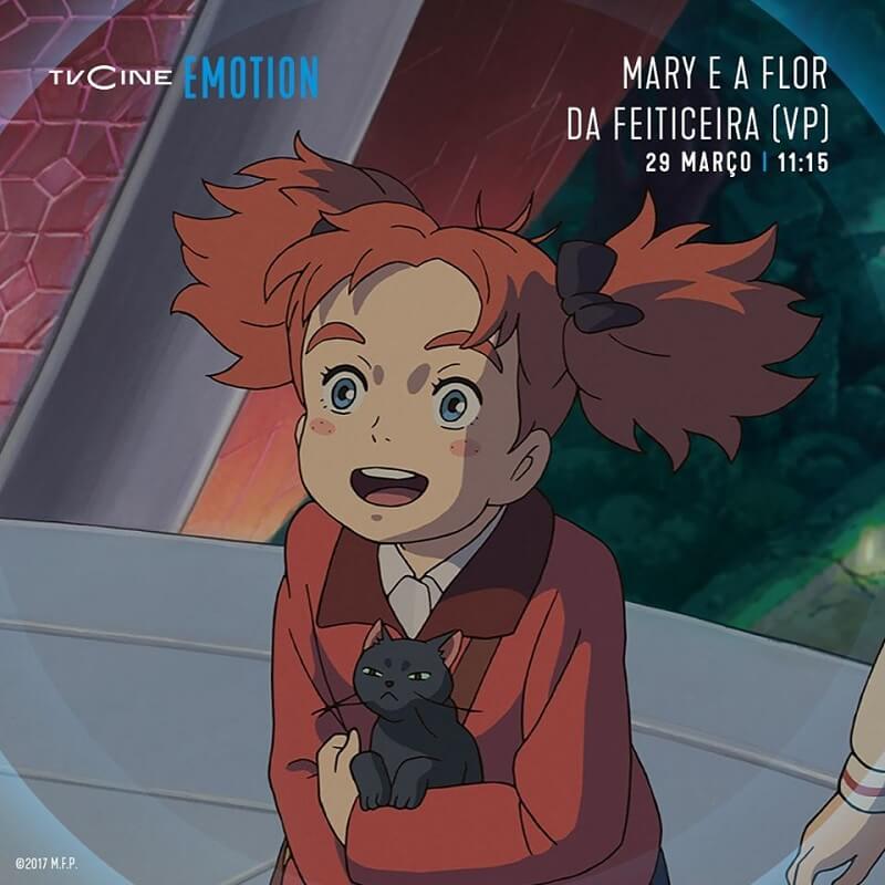 Mary e a Flor da Feiticeira - Filme Anime em Exibição na TVCINE 28-03-2020
