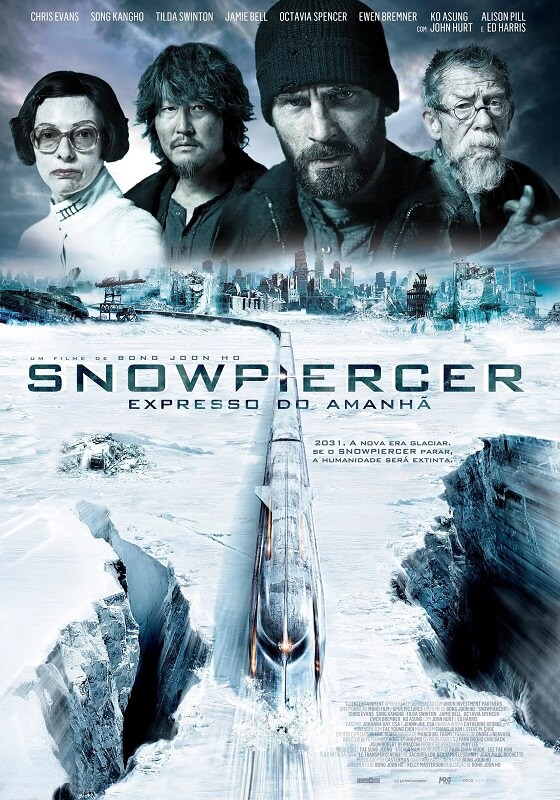 Snowpiercer - Expresso do Amanhã filme coreano poster oficial bong joon ho