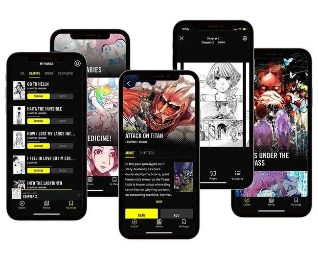 Mangamo - Lançada app iOS de Subscrição Manga — ptAnime