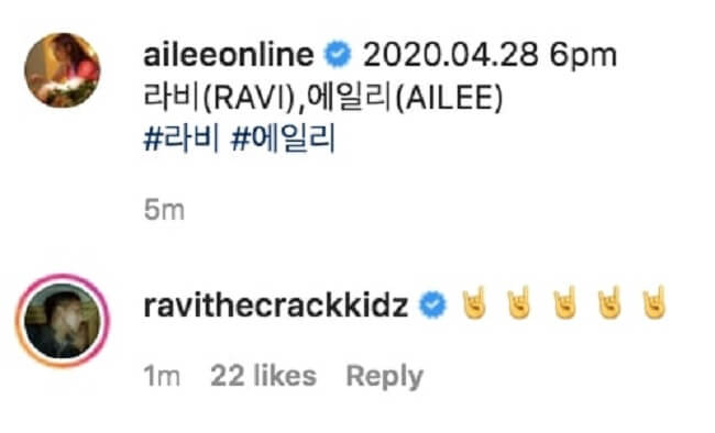 Ravi dos VIXX e Ailee anunciam Nova Colaboração