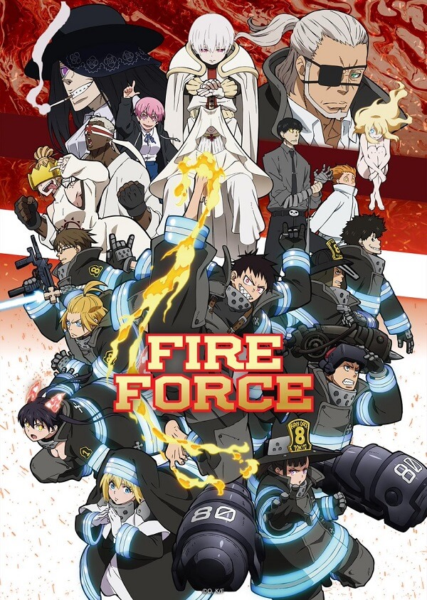 En En no Shouboutai / Fire Force, revelado 2 novos personagens para o anime  – Tomodachi Nerd's