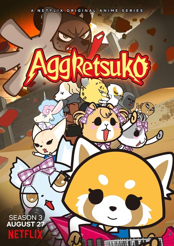 Aggretsuko 3.ª temporada - NETFLIX revela Estreia