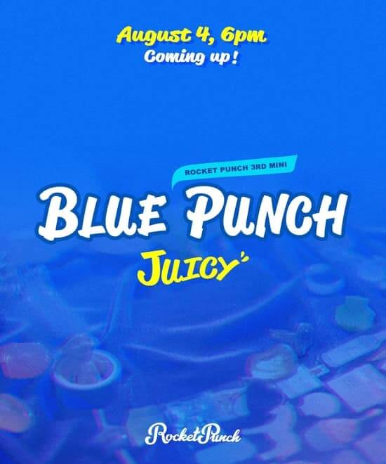 Rocket Punch Blue Punch mini album Rocket Punch fará Comeback em Agosto 2020