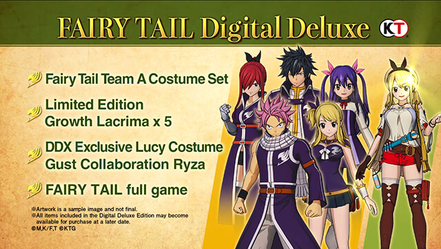 Fairy Tail - Trailer de Roupas Especiais da Edição Digital Deluxe
