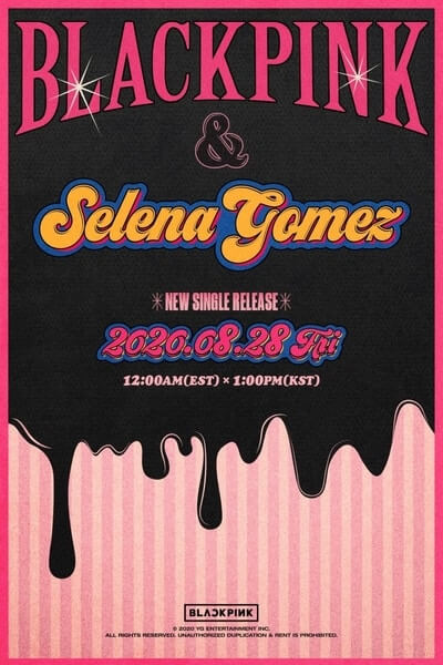 Blackpink and Selena Gomez Single Release