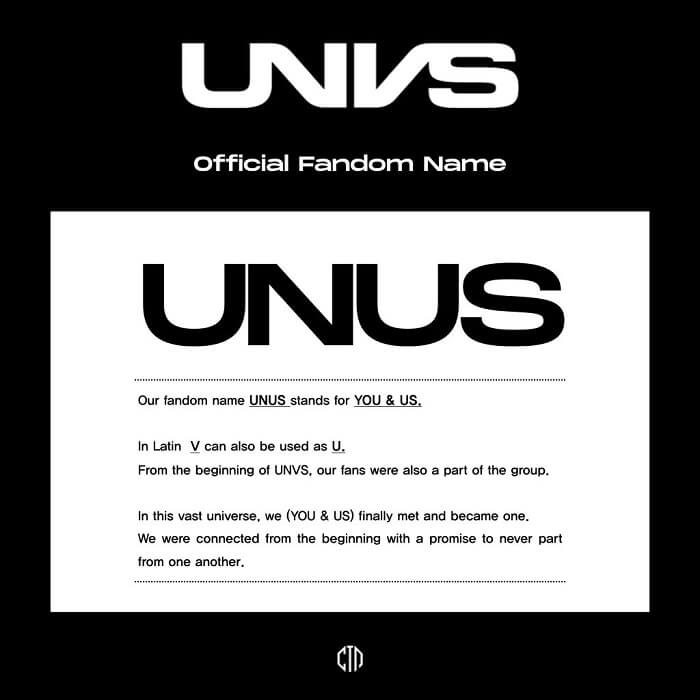 unvs kpop group_get to know_fandom name Quem são os UNVS em KPOP? - Get To Know