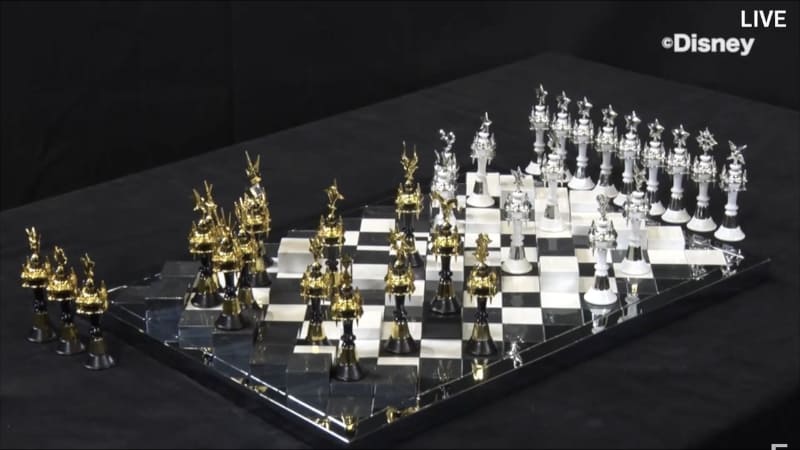 Kingom Hearts Chess Pieces - full