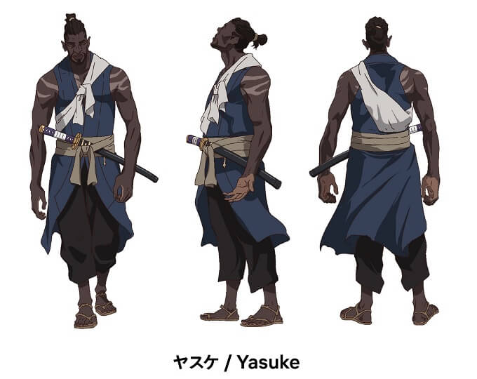 Yasuke - Anime por LeSean Thomas e MAPPA revela Estreia