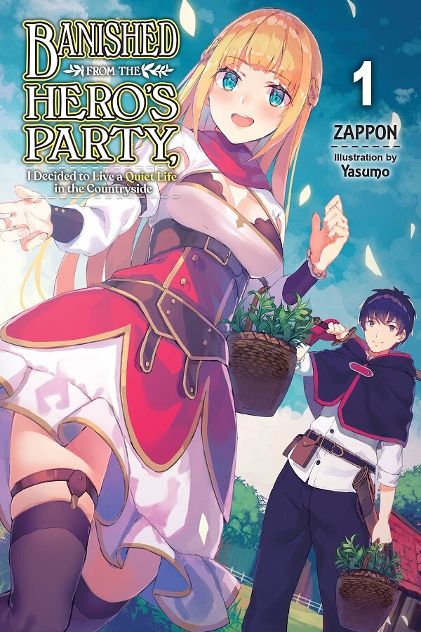 Banished From The Heroes' Party - Novels recebem Anime