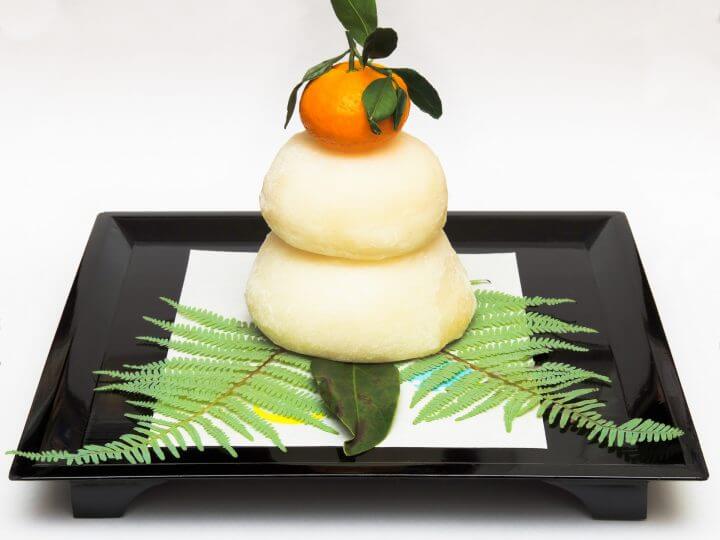 Ano Novo no Japão - Tradições e Curiosidades Kagami Mochi - sobremesa tradição passagem de ano