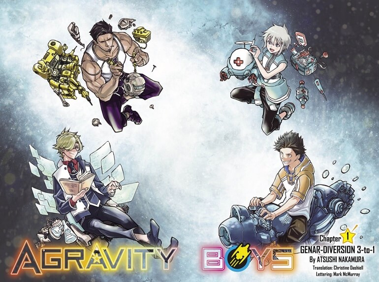 Agravity Boys - Manga TERMINA na Shonen Jump