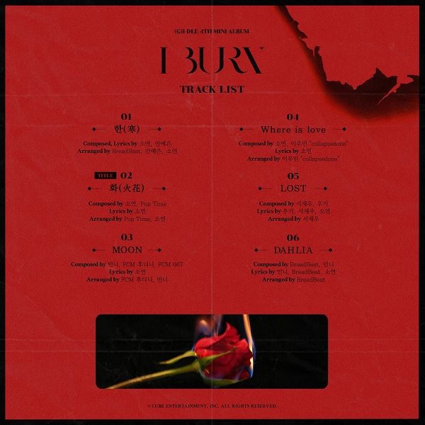 (G)I-DLE lançam Teasers para comeback com "I BURN"