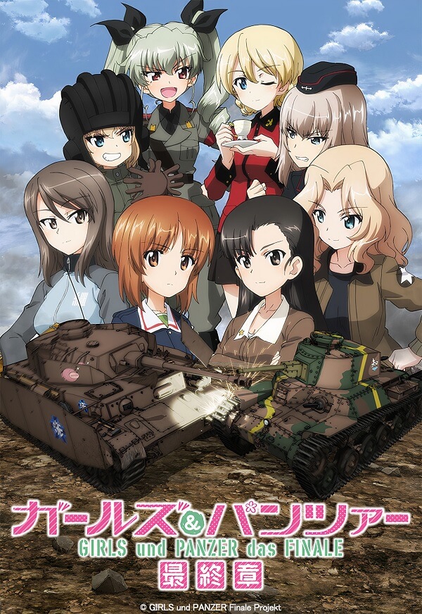 Girls und Panzer das Finale 3 - Filme Anime revela Trailer