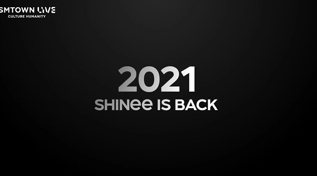 SHINee - SM lança Teaser de Comeback em 2021 — ptAnime