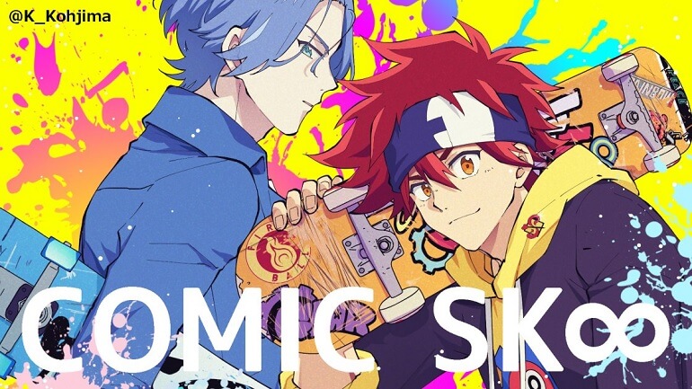 SK8 the Infinity - Anime recebe adaptação Manga