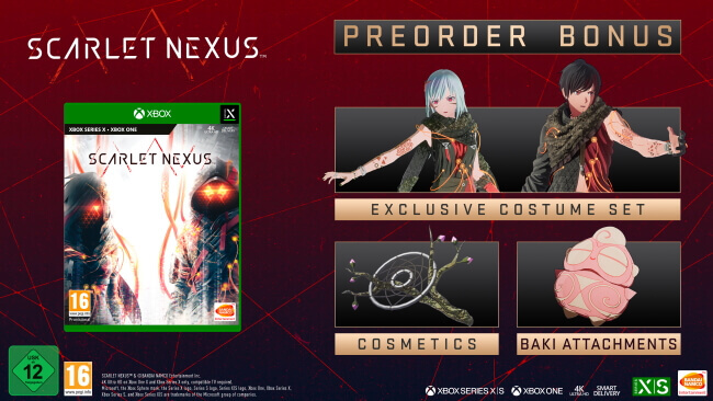 Scarlet Nexus Pre-order Bonus