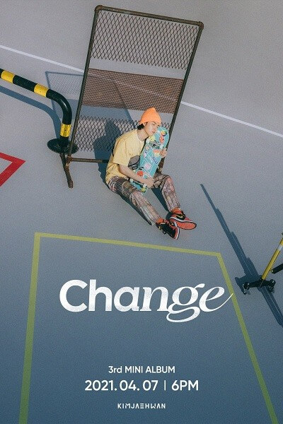 Kim Jae Hwan partilha Teasers do novo mini álbum "Change"