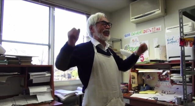 Hayao Miyazaki - Secretárias onde nasceram grandes obras de Manga