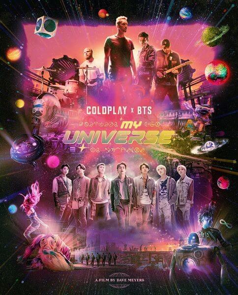 BTS e Coldplay lançam MV para "My Universe"