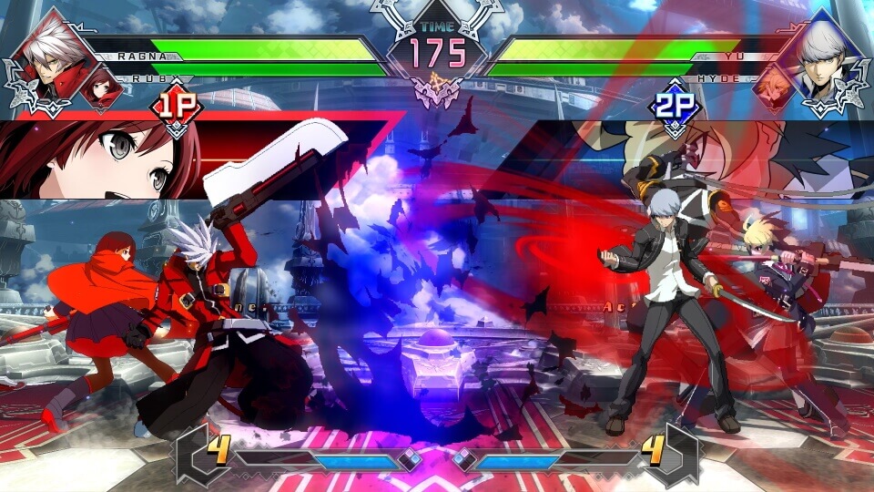 BlazBlue Cross Tag Battle Ragna contra Yu