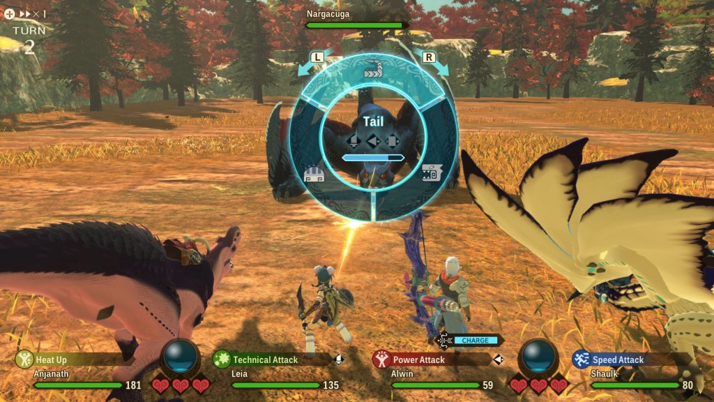Monster Hunter Stories 2: Wings of Ruin - Análise batalha