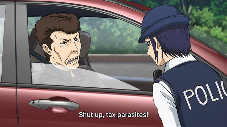 Hakozume episódio 1 opinião tax parasites insultos