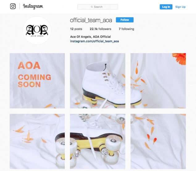 AOA lançam Imagem Teaser para Comeback