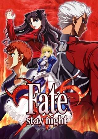 Poster Anime Fate stay night 2006